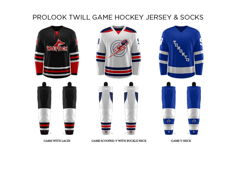 Sublimated Team Model Hockey Socks- Your Design