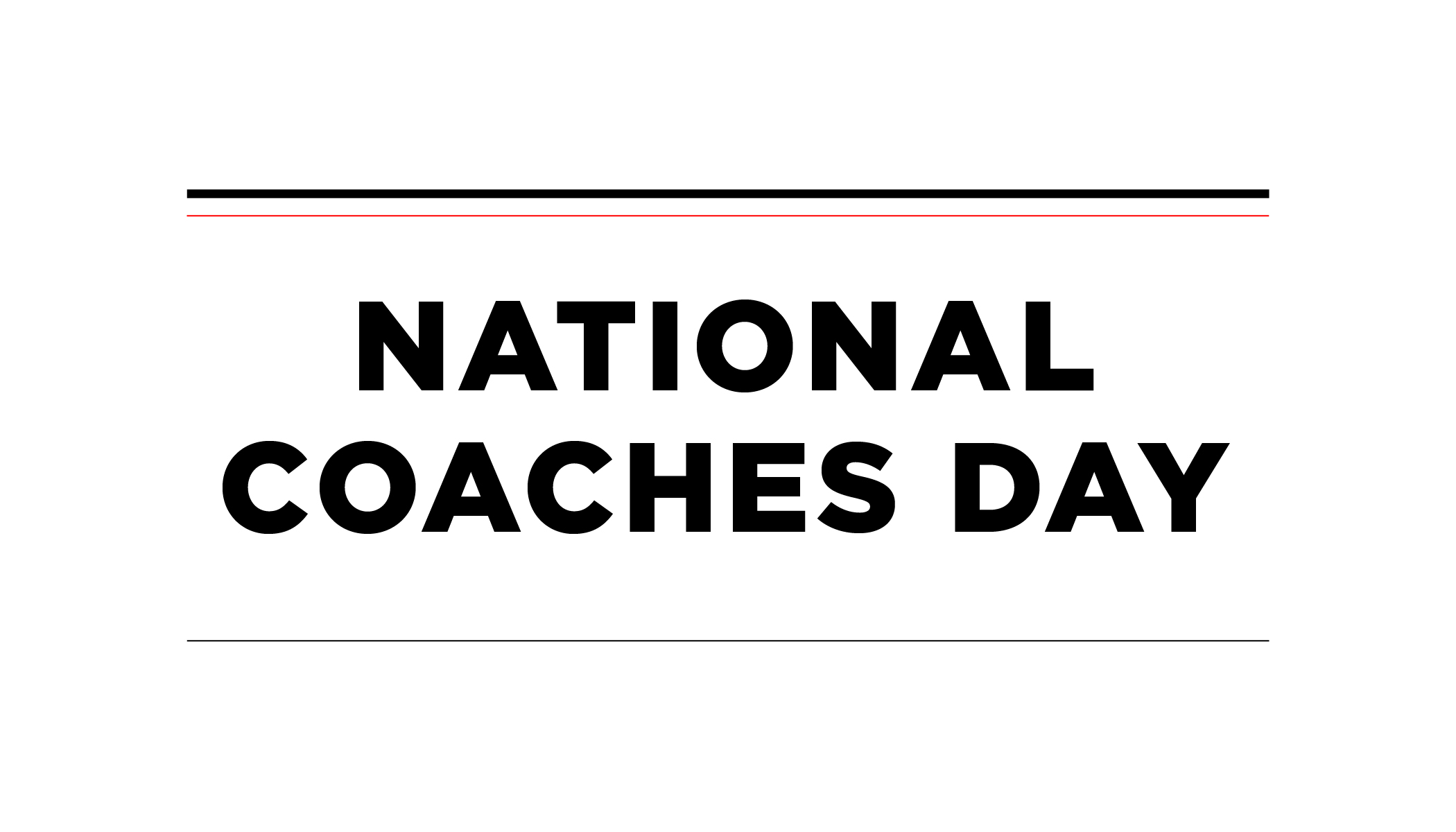 National Coaches Day!
