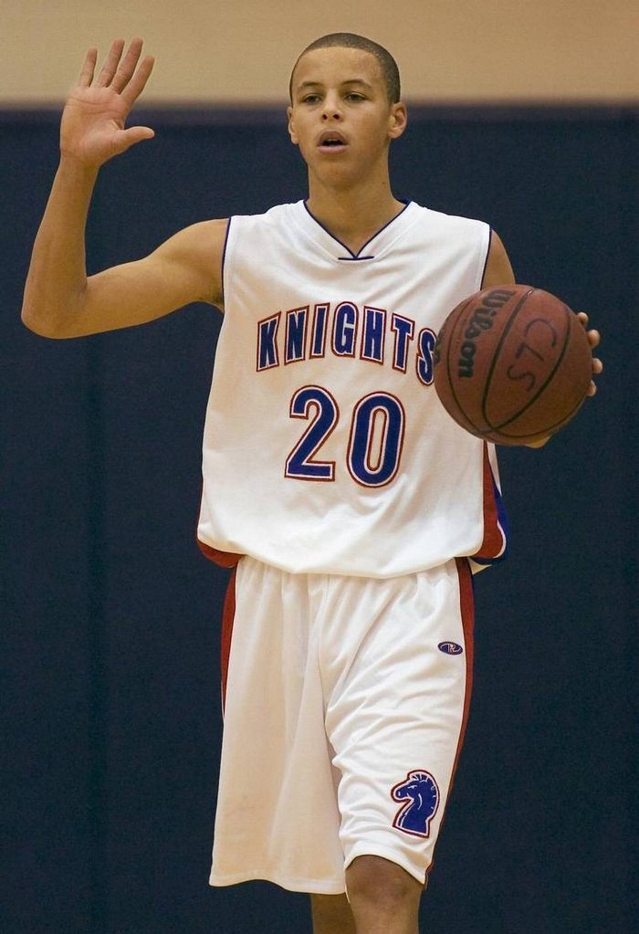 Stephen Curry High School Basketball Jersey Knights -  Canada